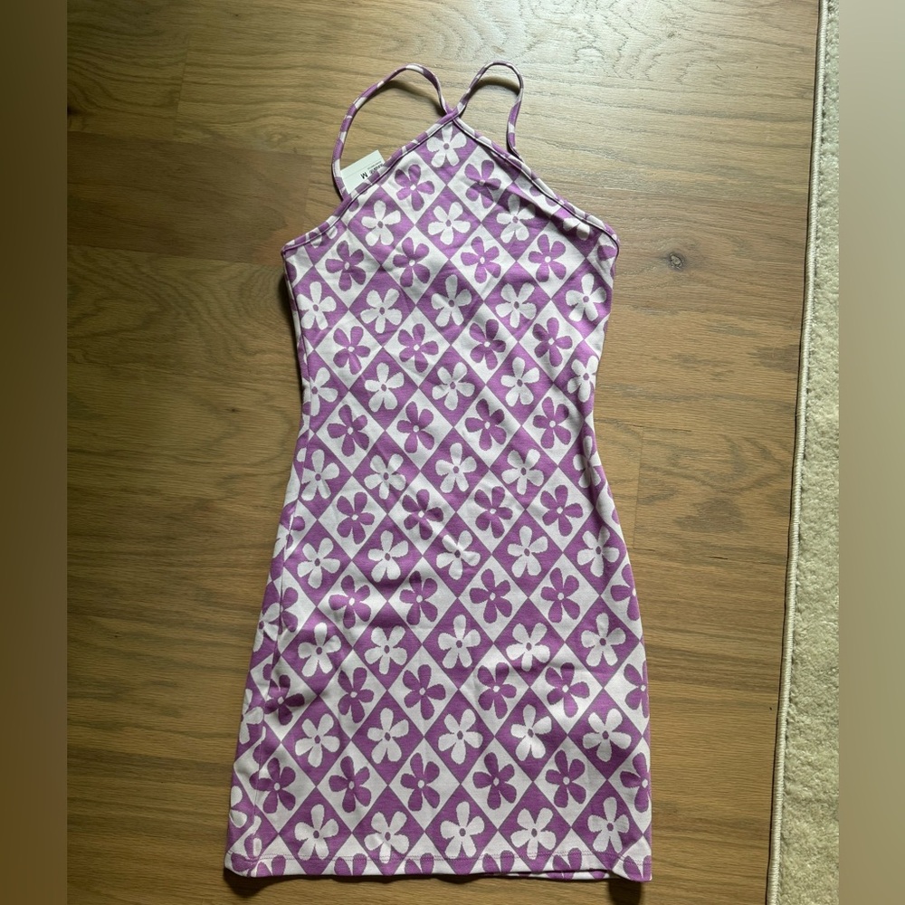 Forever 21 purple dress new with tag size M but small
